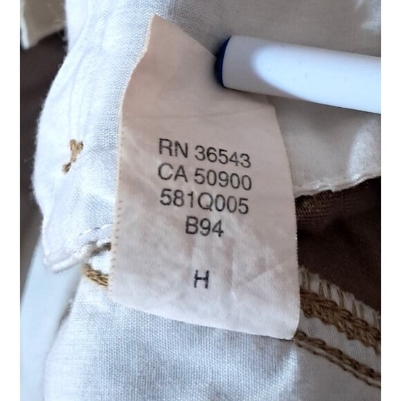 Timberland Mens Organic Cotton Cargo Pants 36x30 Brown Durable Relaxed Fit - Picture 4 of 12